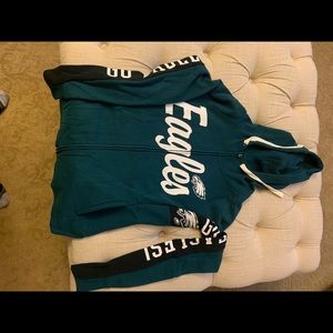 NEW NFL Official Philadelphia Eagles Zip Hoodie